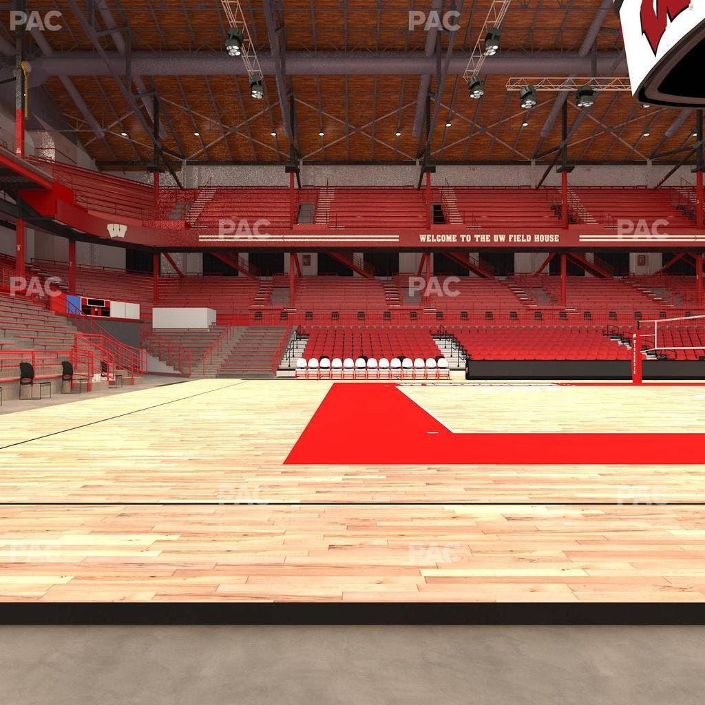 Wisconsin Field House - Section Wc S Seat View