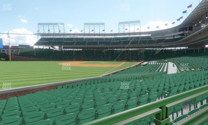 Wrigley Field - Section 102 Seat View