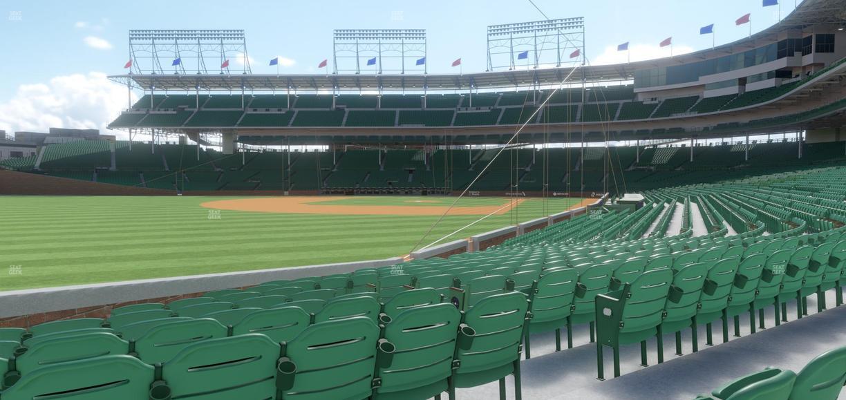 Wrigley Field - Section 103 Seat View
