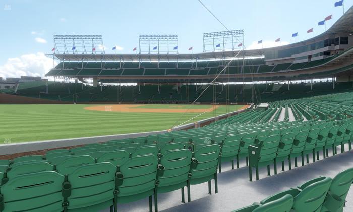 Wrigley Field - Section 103 Seat View