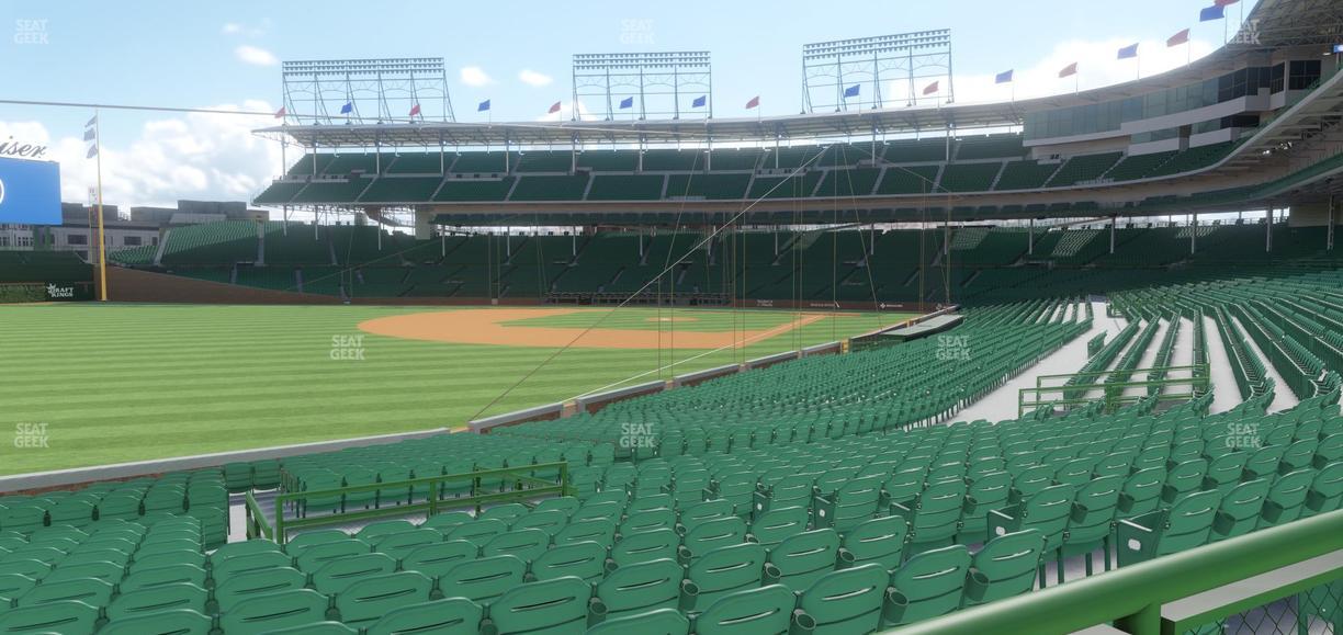 Wrigley Field - Section 103 Seat View