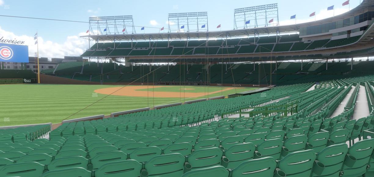 Wrigley Field - Section 104 Seat View