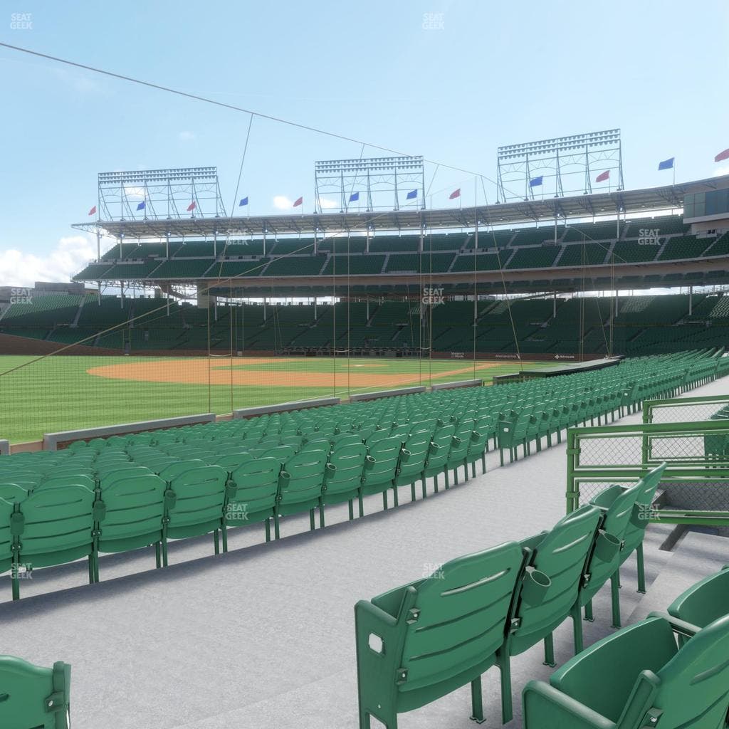 Wrigley Field - Section 104 Seat View