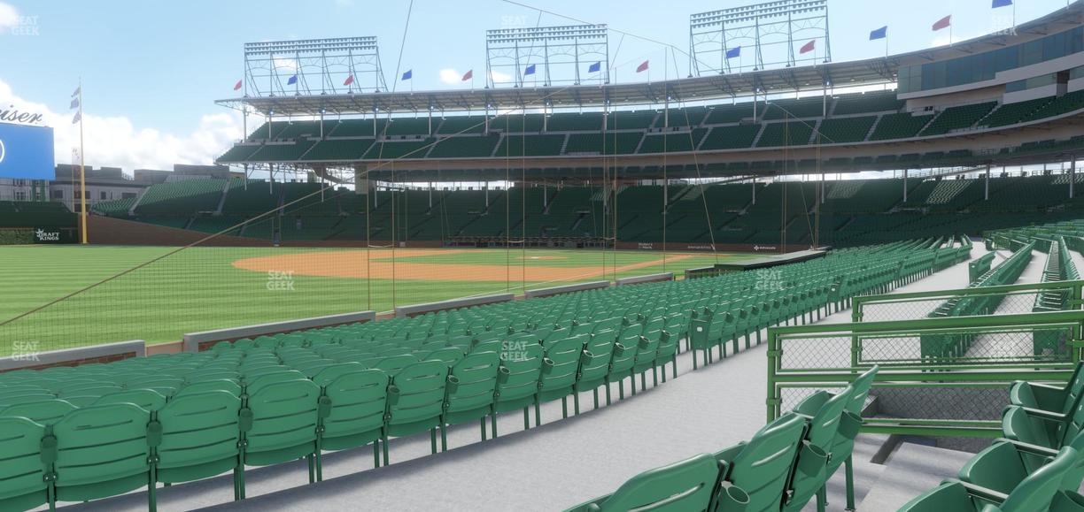 Wrigley Field - Section 104 Seat View