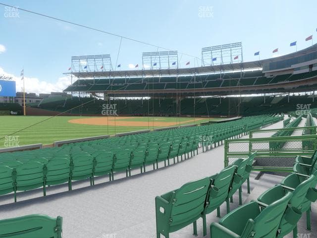 Wrigley Field - Section 104 Seat View