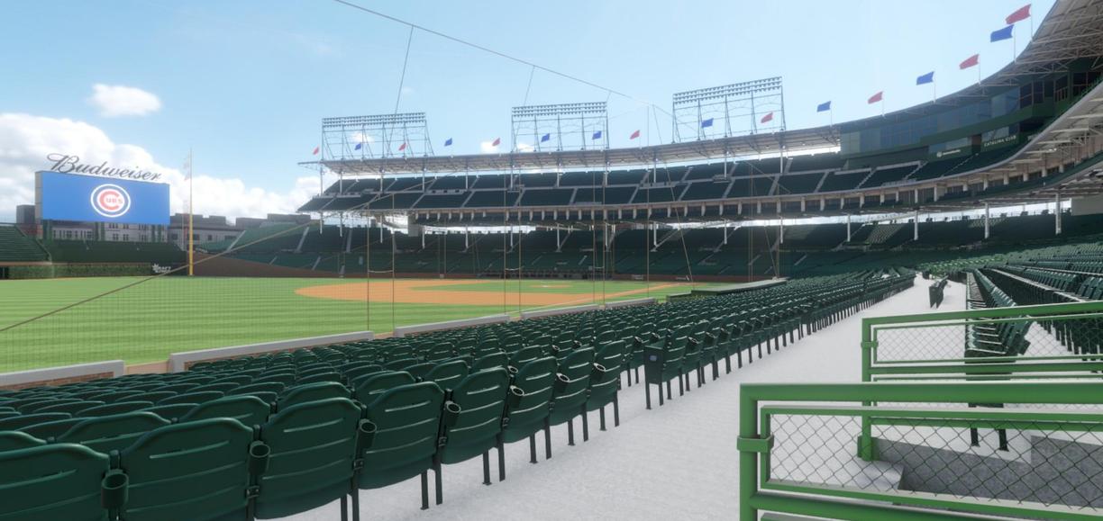 Wrigley Field - Section 105 Seat View