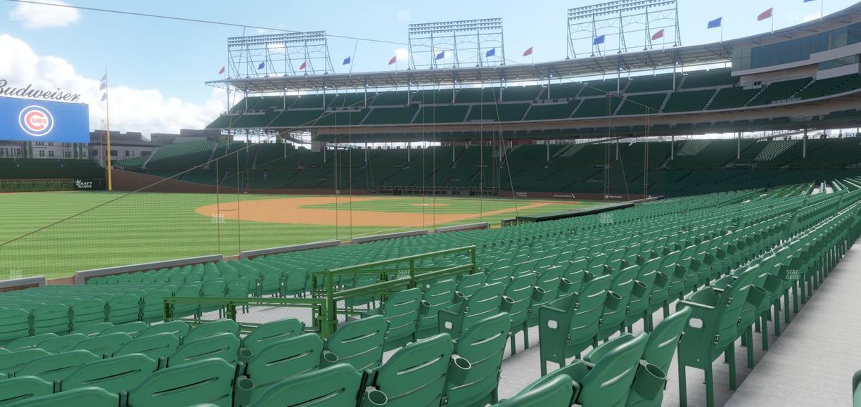 Wrigley Field - Section 105 Seat View