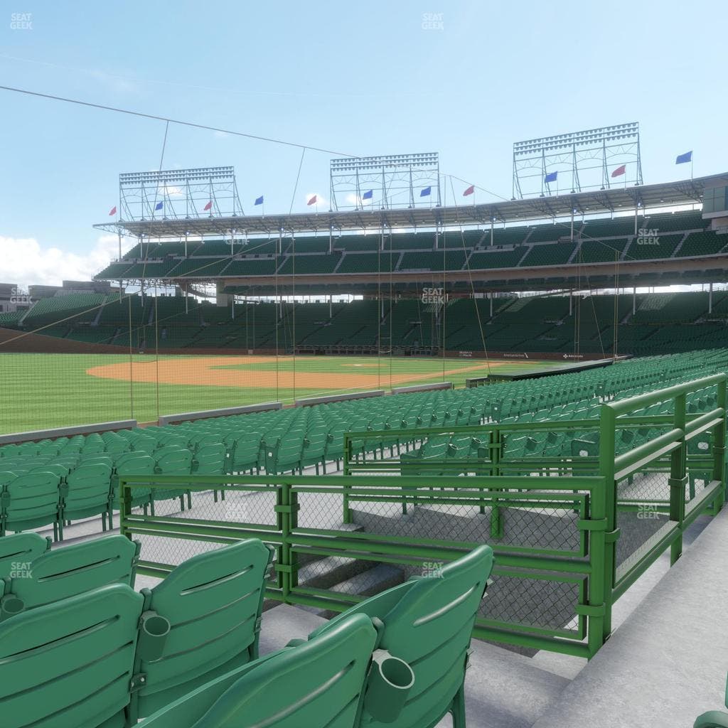 Wrigley Field - Section 105 Seat View