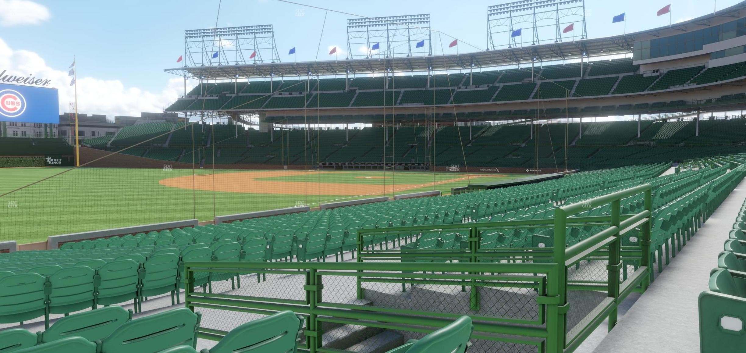 Wrigley Field - Section 105 Seat View