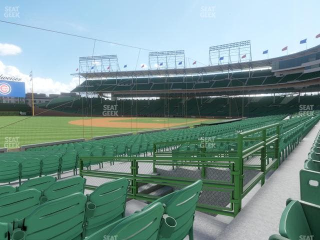 Wrigley Field - Section 105 Seat View