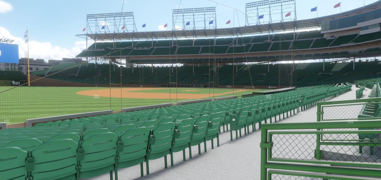 Wrigley Field - Section 105 Seat View