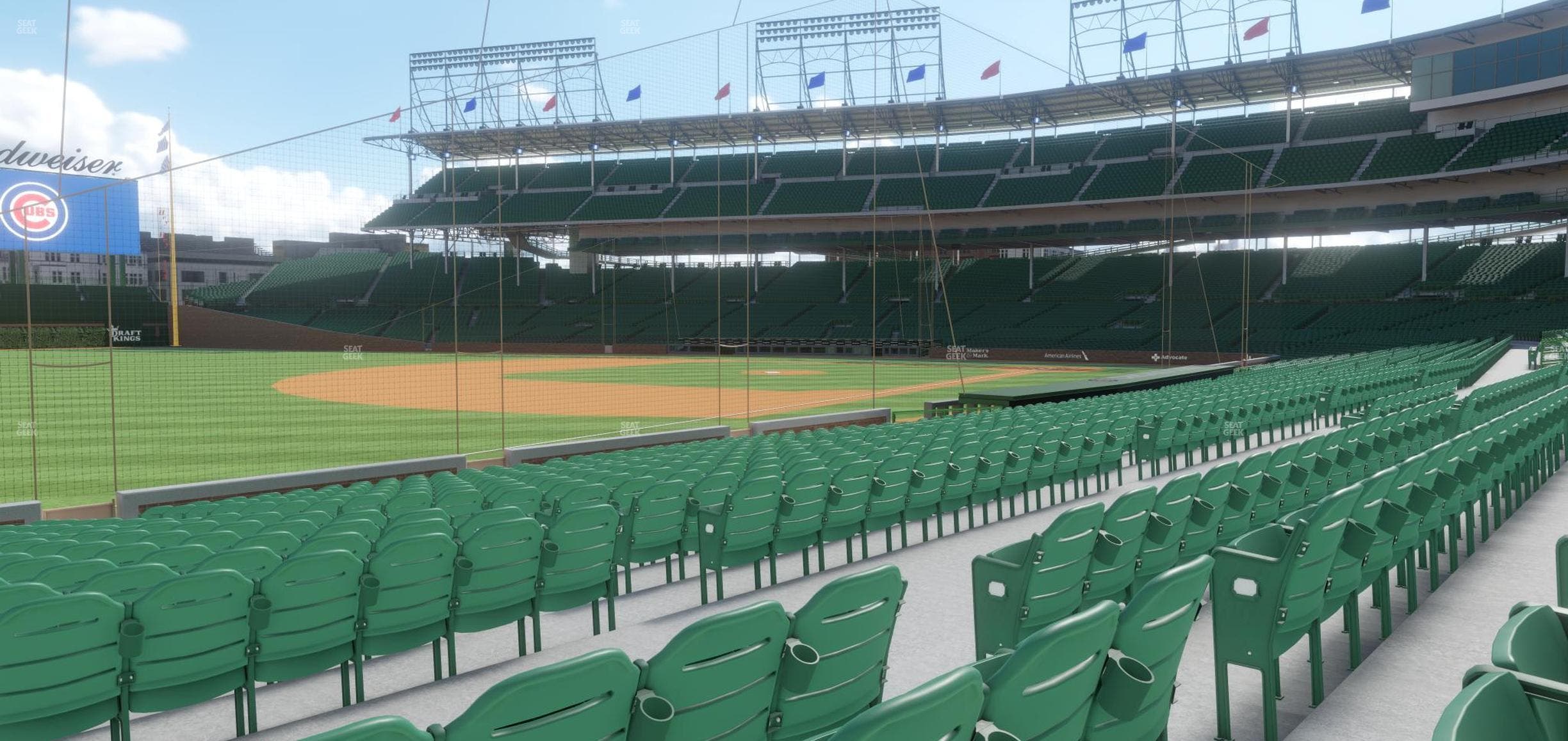 Wrigley Field - Section 106 Seat View