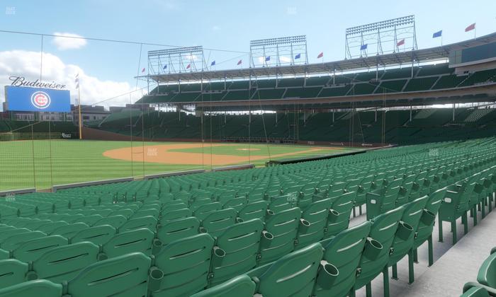 Wrigley Field - Section 106 Seat View