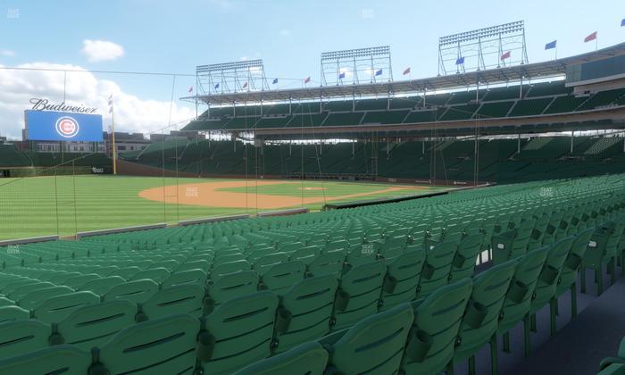 Wrigley Field - Section 106 Seat View