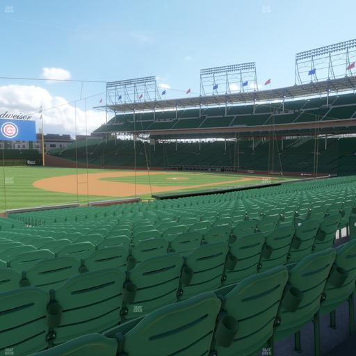 Wrigley Field - Section 107 Seat View