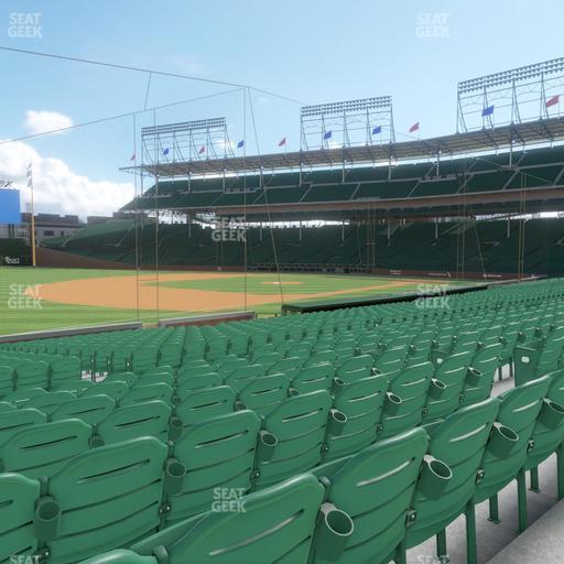 Wrigley Field - Section 107 Seat View