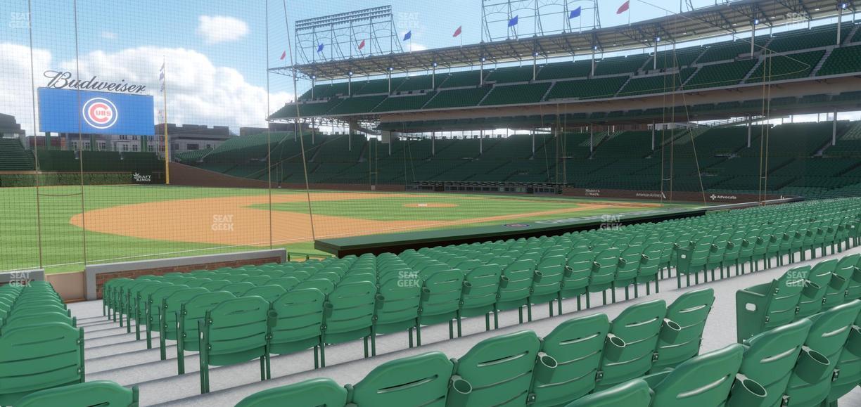 Wrigley Field - Section 108 Seat View