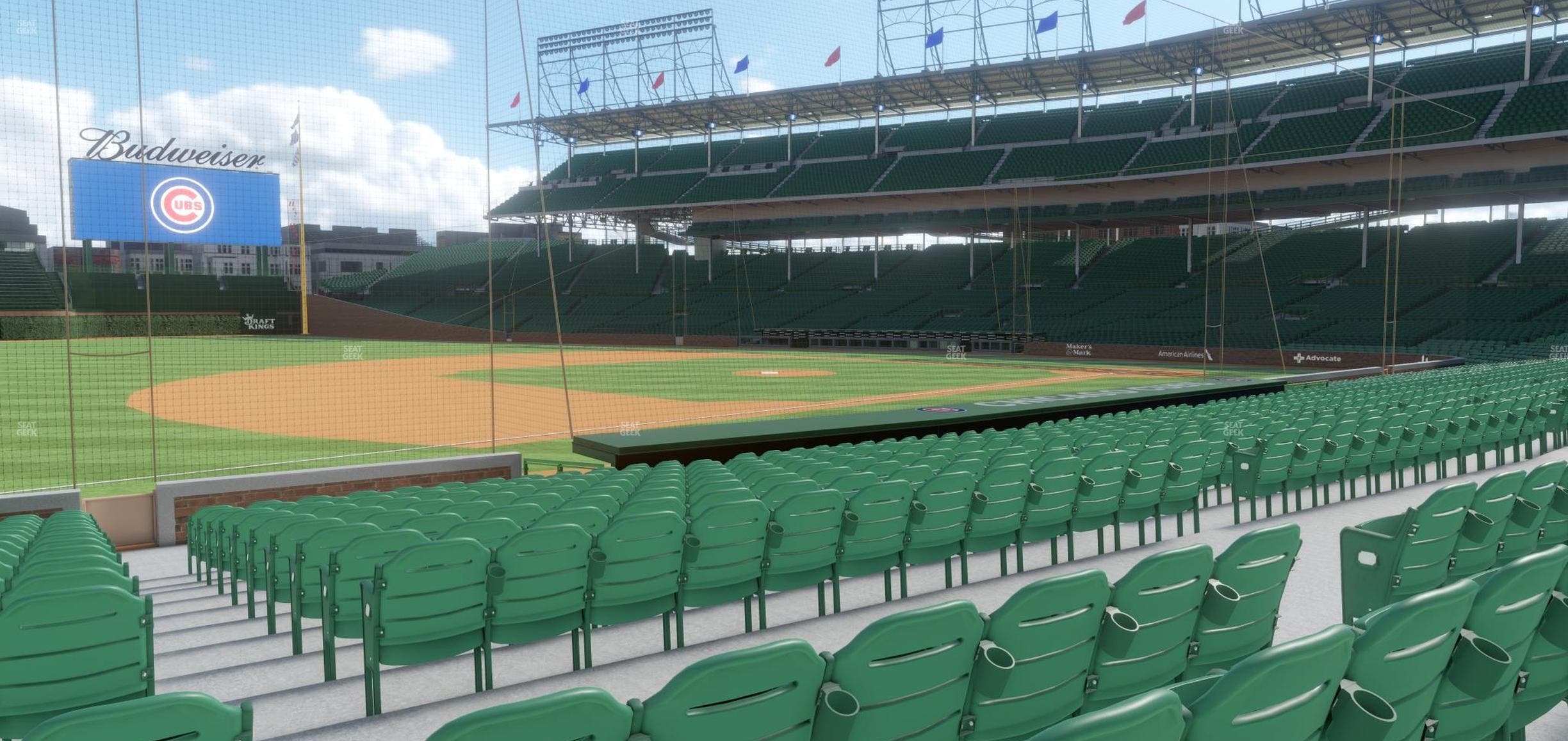 Wrigley Field - Section 108 Seat View