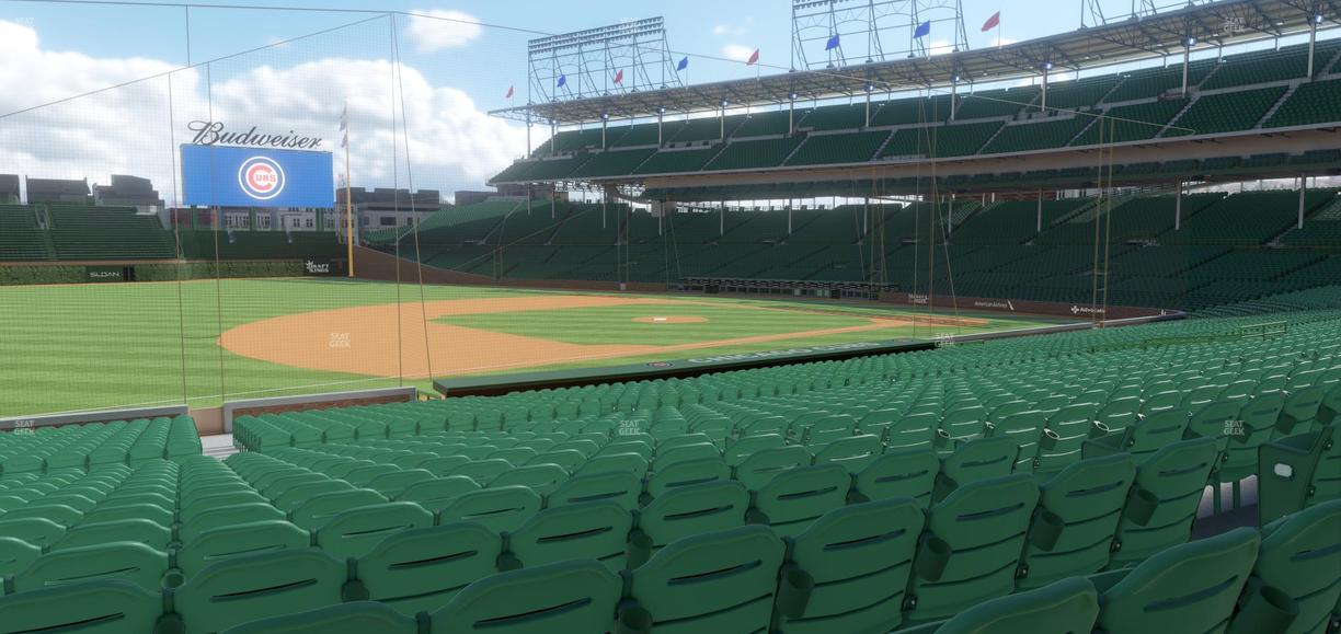 Wrigley Field - Section 108 Seat View