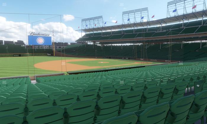 Wrigley Field - Section 108 Seat View