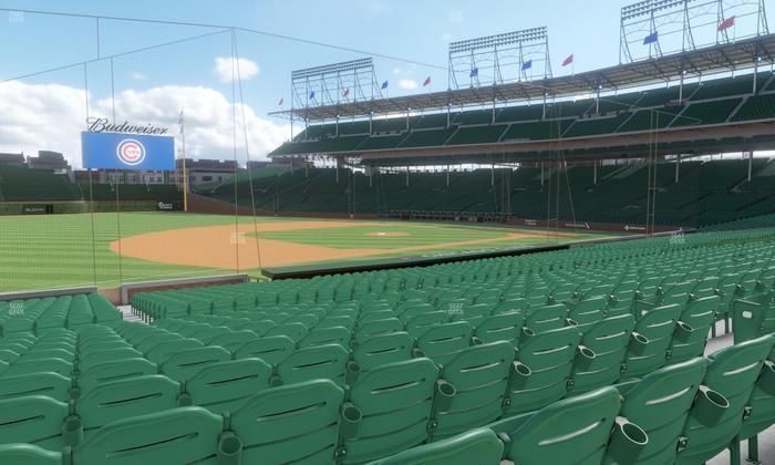 Wrigley Field - Section 108 Seat View