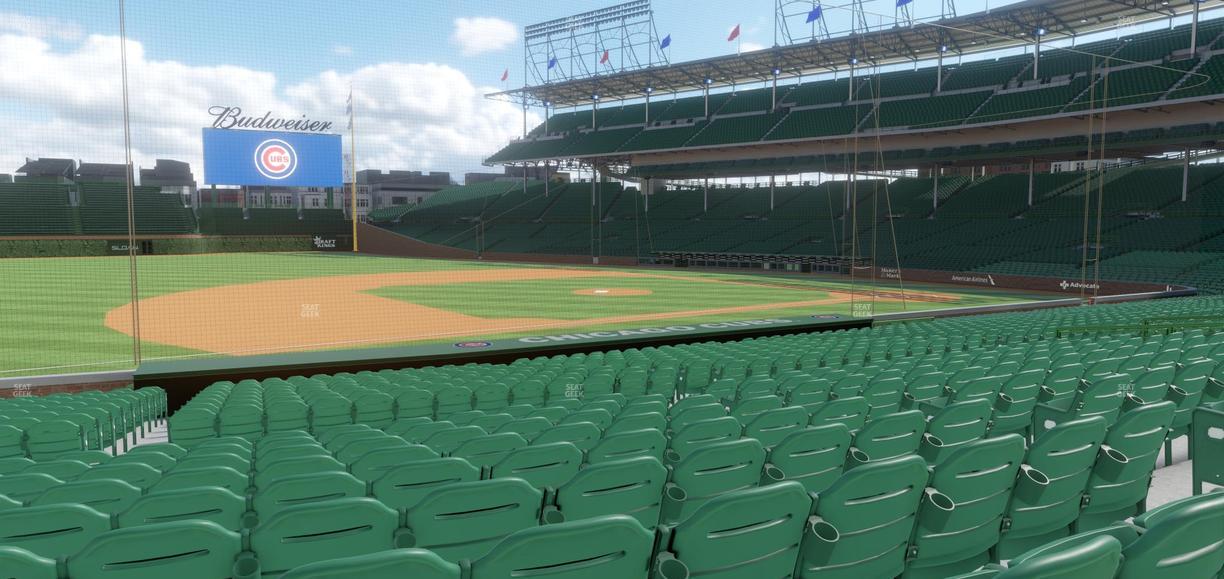 Wrigley Field - Section 109 Seat View