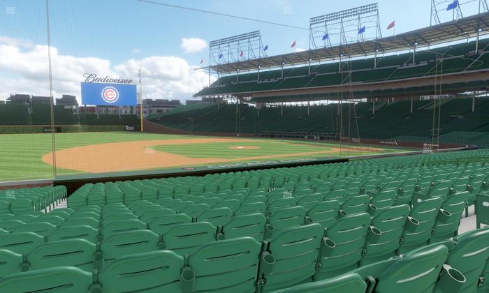 Wrigley Field - Section 109 Seat View