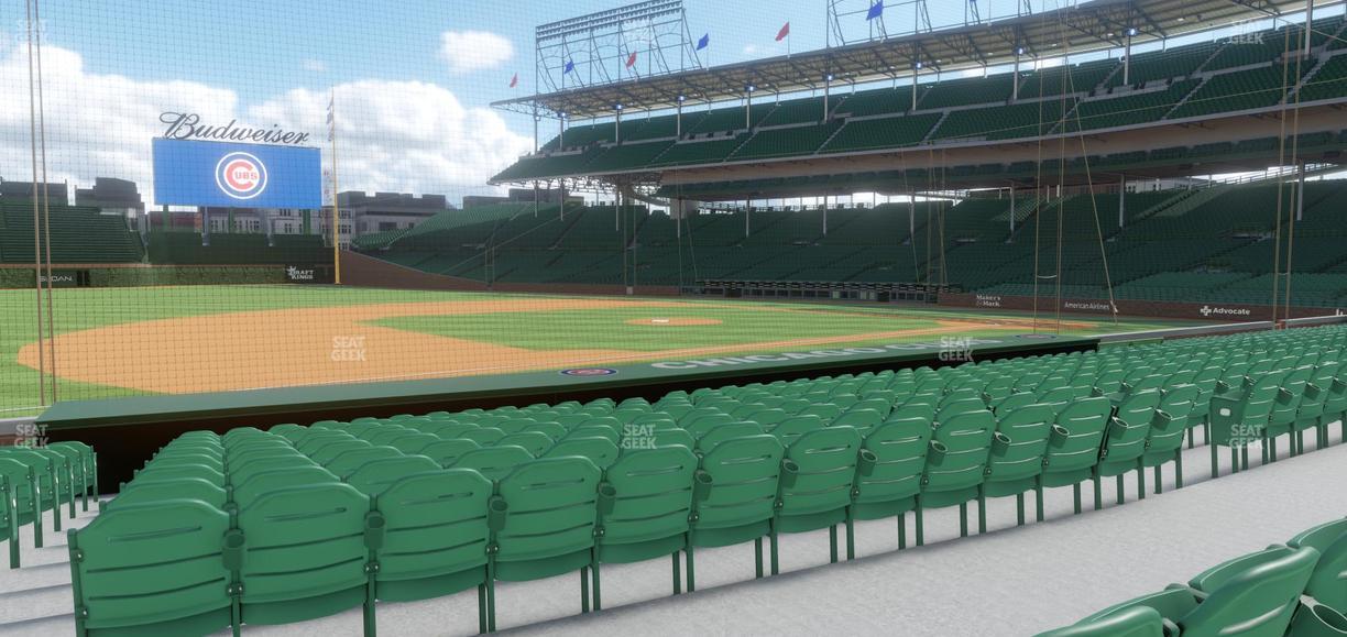 Wrigley Field - Section 109 Seat View