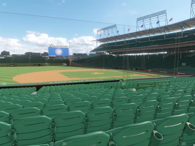 Wrigley Field - Section 110 Seat View