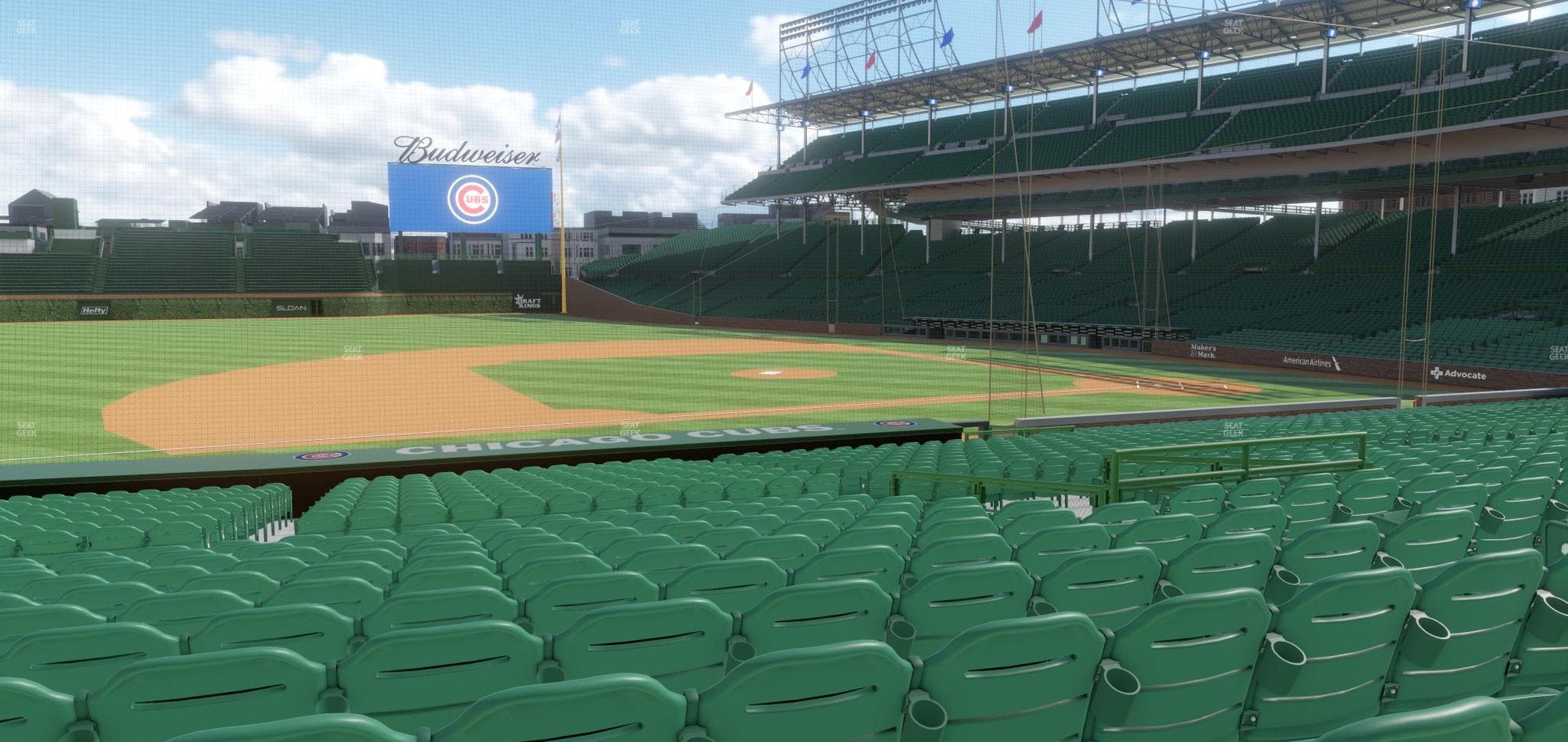 Wrigley Field - Section 110 Seat View