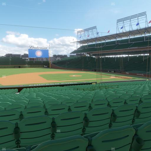 Wrigley Field - Section 110 Seat View