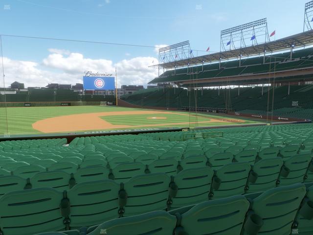 Wrigley Field - Section 110 Seat View