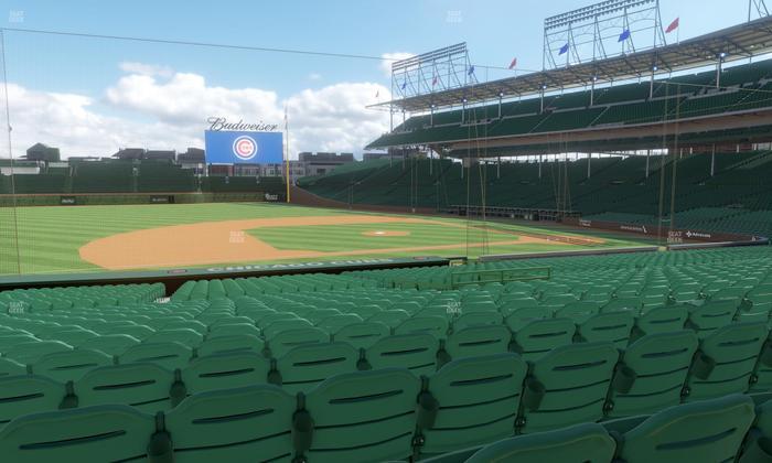Wrigley Field - Section 110 Seat View