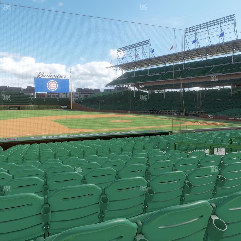 Wrigley Field - Section 110 Seat View