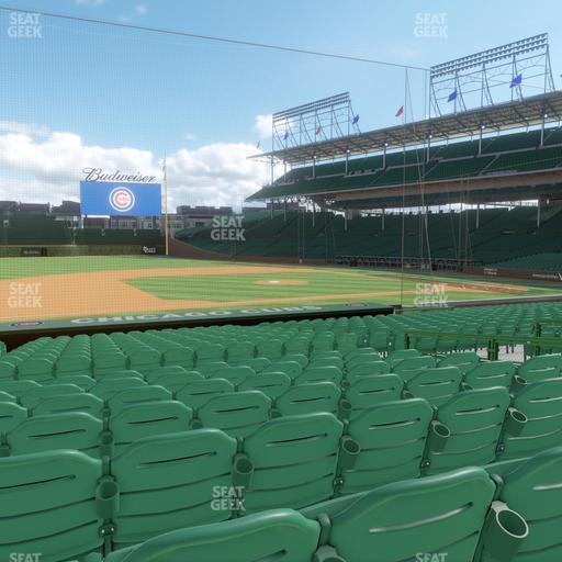 Wrigley Field - Section 110 Seat View