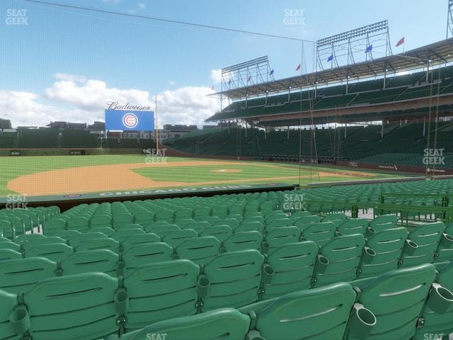 Wrigley Field - Section 110 Seat View