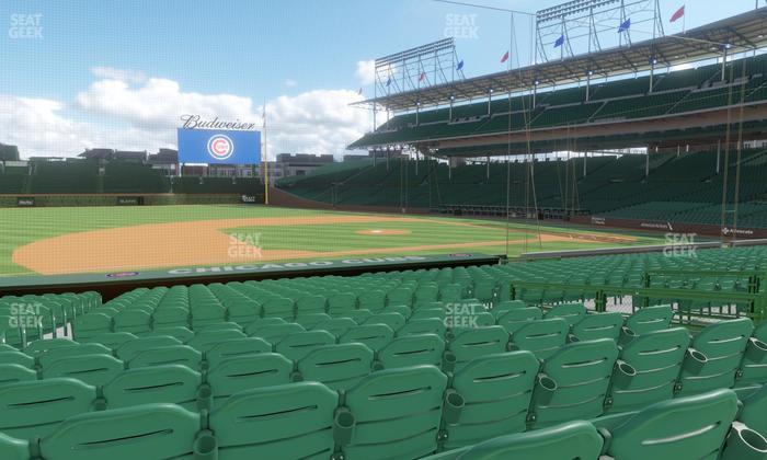 Wrigley Field - Section 110 Seat View