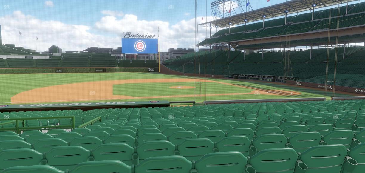 Wrigley Field - Section 111 Seat View