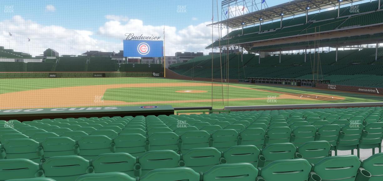 Wrigley Field - Section 111 Seat View