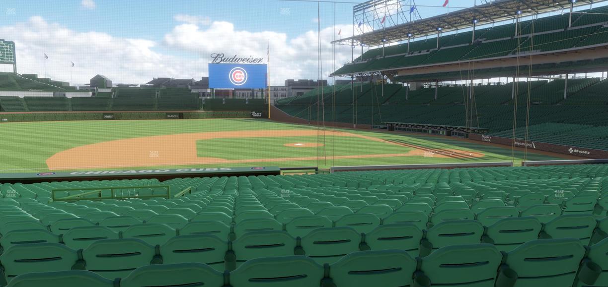 Wrigley Field - Section 111 Seat View