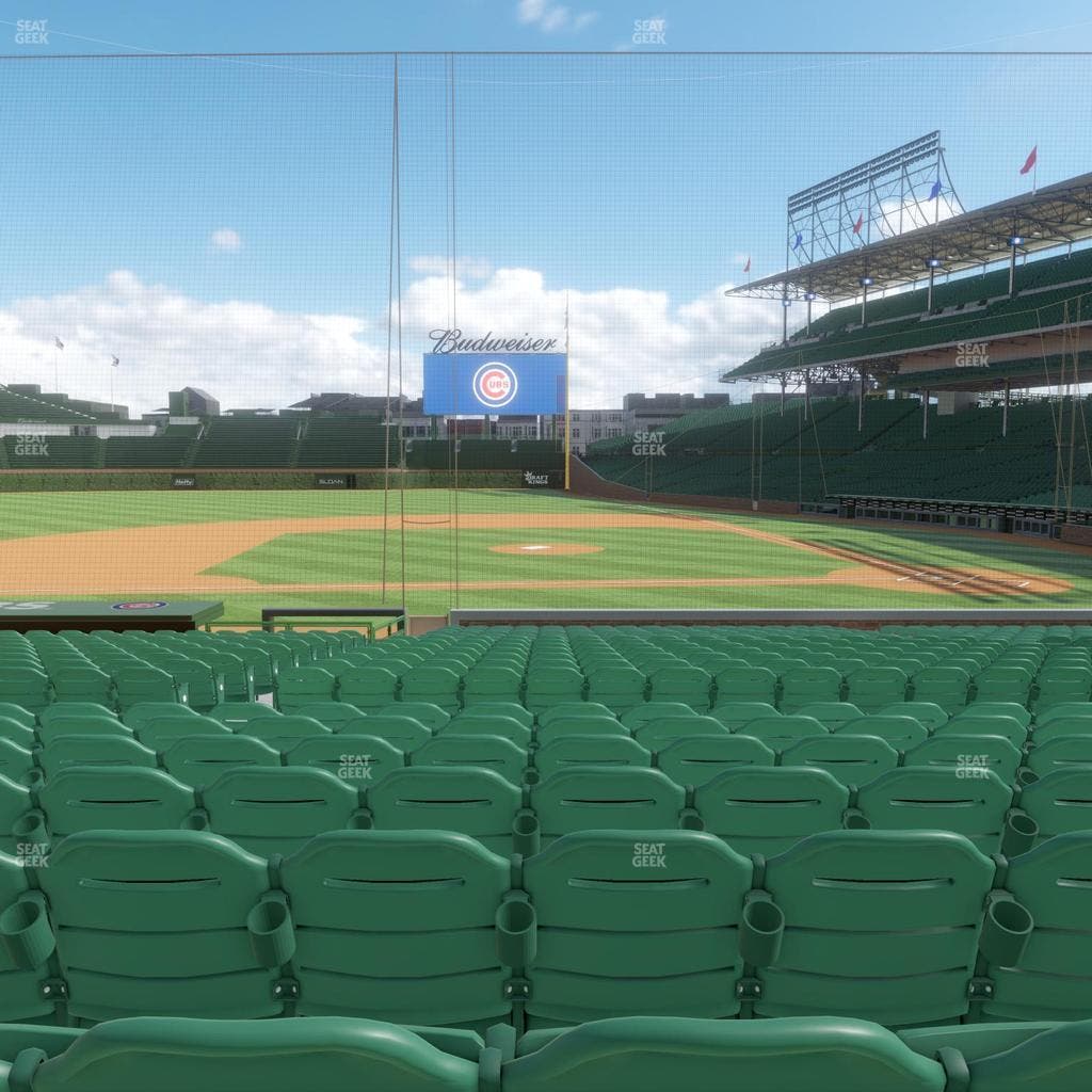 Wrigley Field - Section 112 Seat View