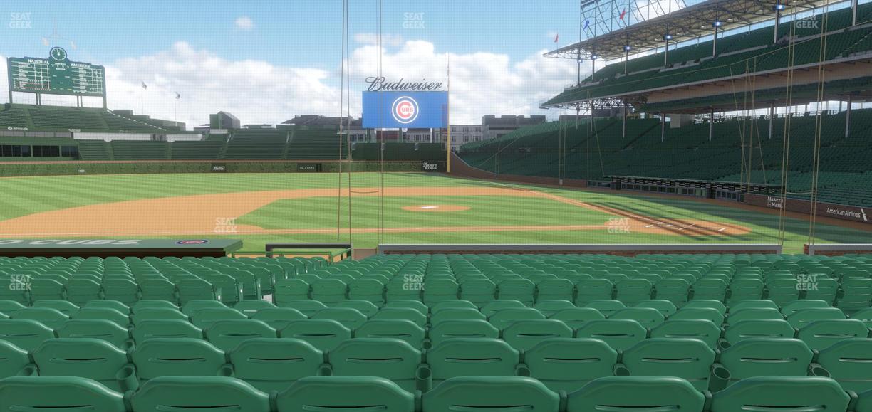 Wrigley Field - Section 112 Seat View