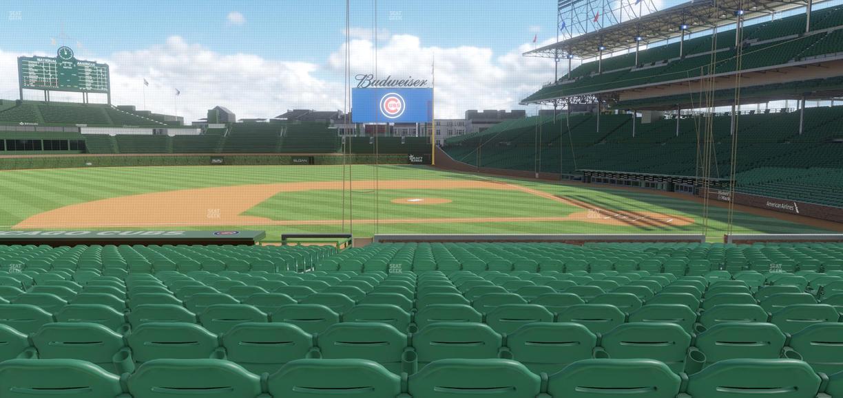 Wrigley Field - Section 112 Seat View