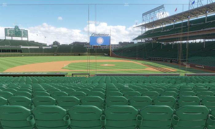 Wrigley Field - Section 112 Seat View