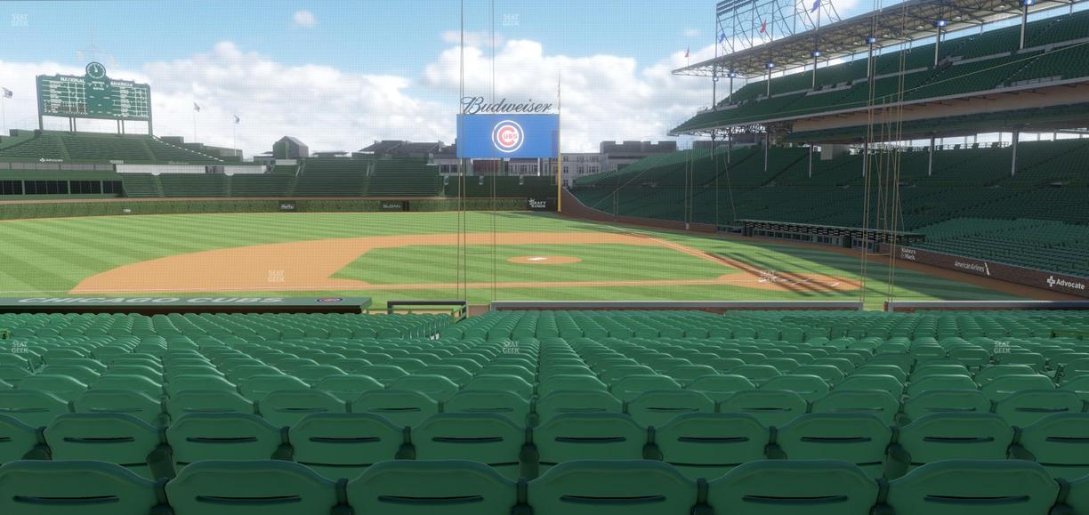 Wrigley Field - Section 112 Seat View
