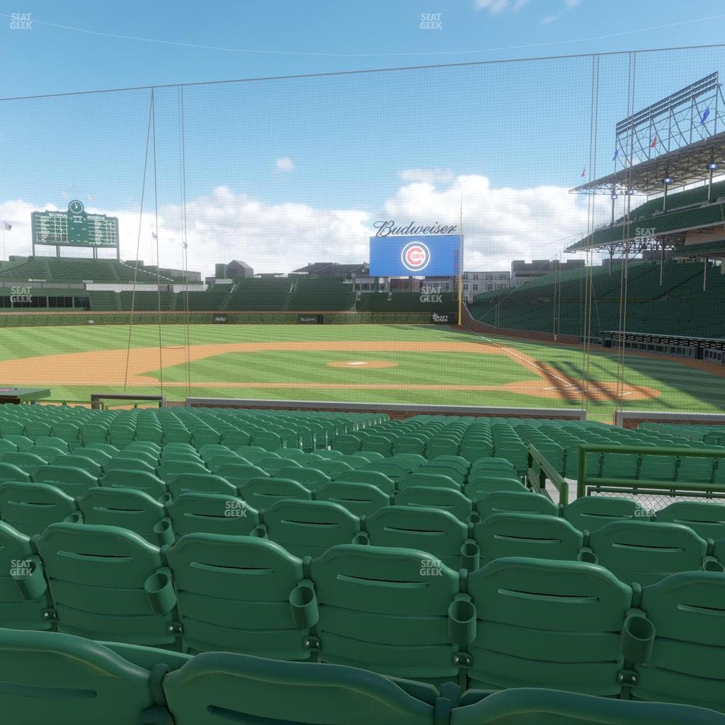 Wrigley Field - Section 113 Seat View