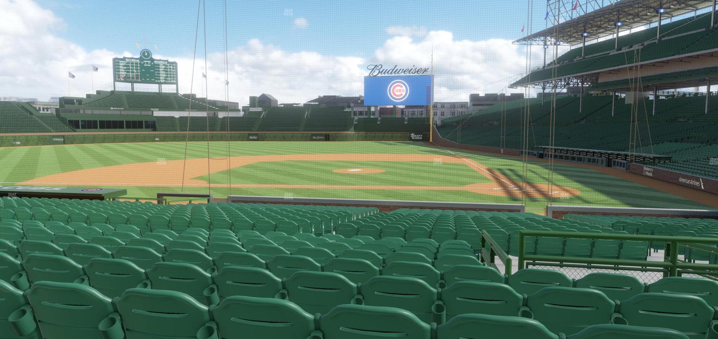 Wrigley Field - Section 113 Seat View