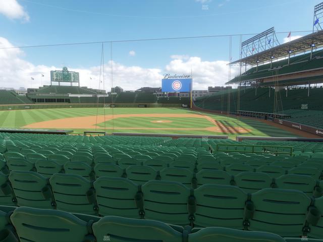 Wrigley Field - Section 113 Seat View