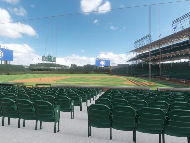 Official view from Section 113 at Wrigley Field