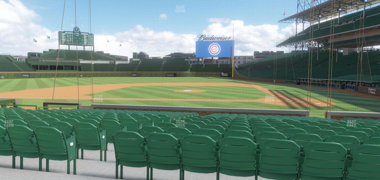 Wrigley Field - Section 113 Seat View